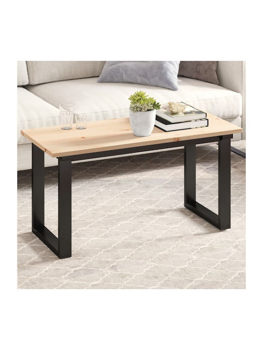 vidaXL Rectangular Table Surface made of Solid Wood Pine tree 90x40x1.7cm 847415 1pcs