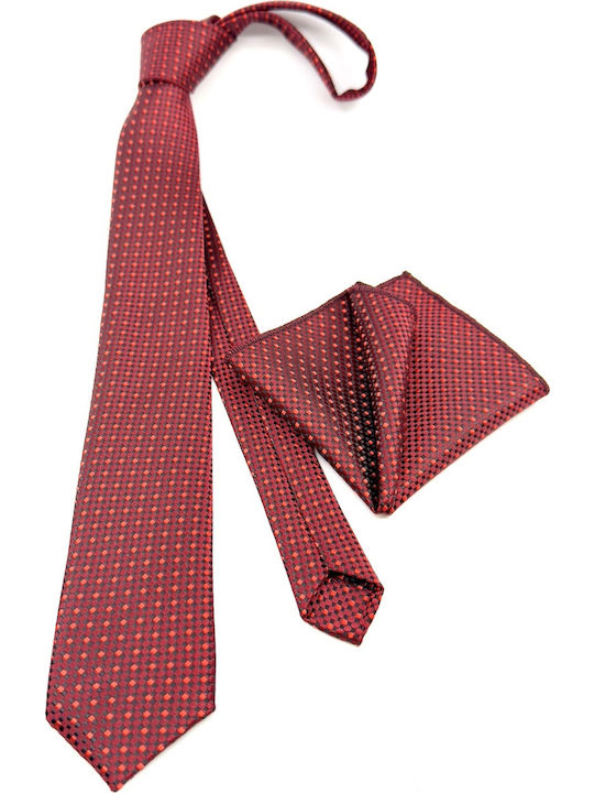 Legend Accessories Men's Tie in Red Color