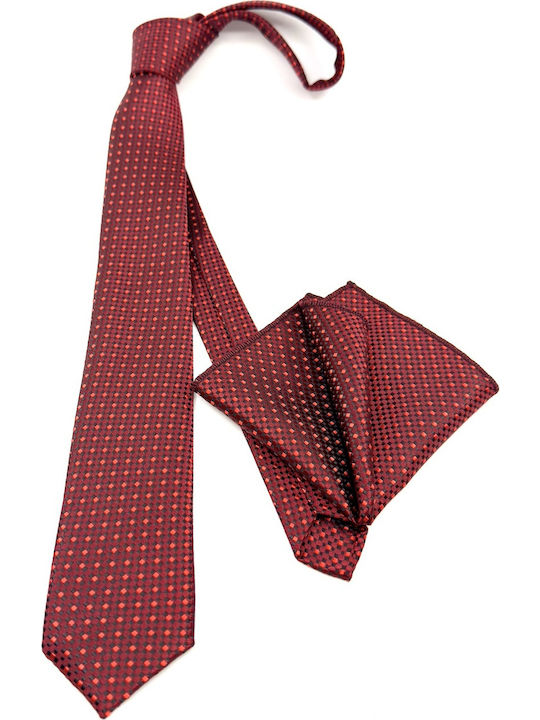 Legend Accessories Men's Tie in Red Color