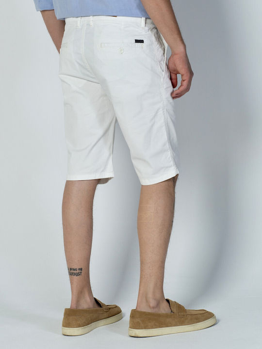 Dors Bermudă de Bărbați Chino Off White