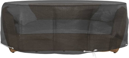 vidaXL Sofa Cover Black 188x188x55cm