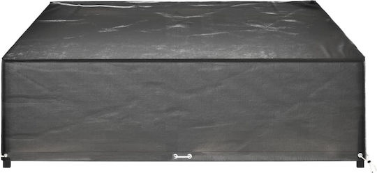 vidaXL Sofa Cover Black 325x205x60cm 2pcs