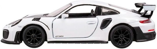Kinsmart 1:36 Μεταλλικό Porsche 911 Gt2 Rs Άσπρο Ανοιγόμενες Πόρτες Kt5408c