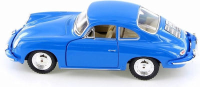 Kinsmart 1:32 Metal 1962 Porsche 356 B Carrera 2 Blue Opening Doors Kt5398b