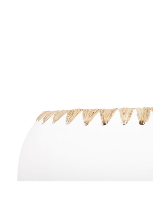 HomeMarkt Διακοσμητικό Βάζο Πήλινο Πορτοκαλί Φ22xΥ29cm