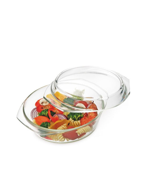 Simax Dutch Oven Round Glass 24.9x11.3cm 1pcs