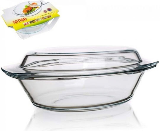 Simax Γάστρα Γυάλινη 2.4lt