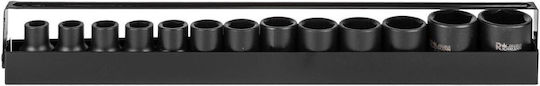 Richmann Căpăcel Pneumatic - Pneumatic Hexagonal cu Patrat de Prindere 1/2" Diametru 1/2" / 10 / 11 / 12 / 13 / 14 / 16 / 17 / 19 / 21 / 22 / 24 / 27 / 30 / 50 / 45 1buc