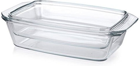 Simax Oală Dreptunghiulară de Sticlă 2.8lt 1buc