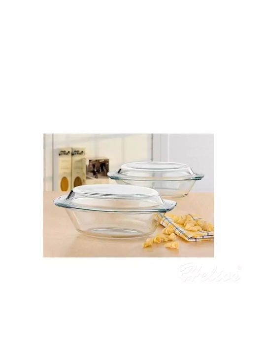 Simax Γάστρα Οβάλ Γυάλινη 24x12cm 2.4lt