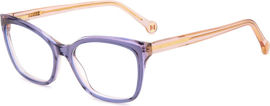 Carolina Herrera Plastic Eyeglass Frame Purple HER 0252 789