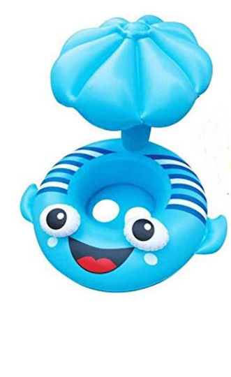 Swimtrainer Swim Trainer with Length 64cm and Blue Sunshade Swimtrainer
