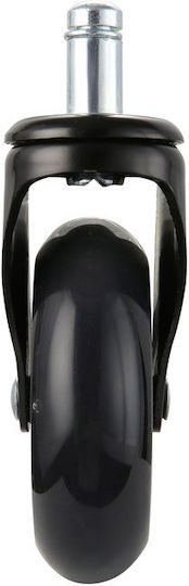 Vevor Caster for Office Chair Plastic 5 Pieces Black