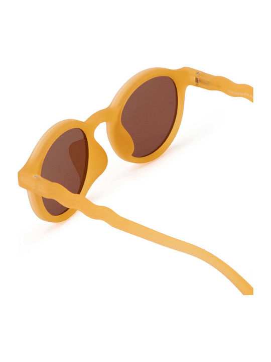 Olivio & Co Oval Kids Sunglasses with Polarized Lenses Yellow for 5-12 Years