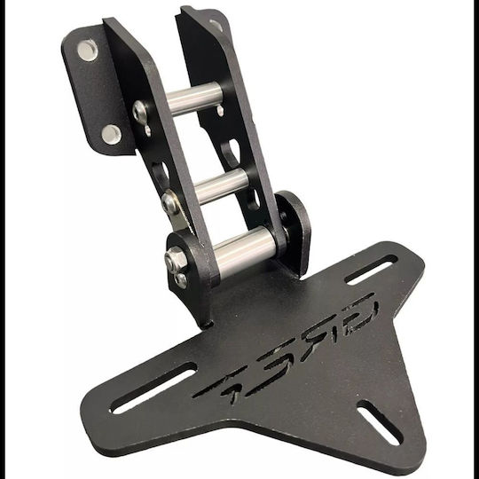 Gref Innovation Foldable Motorcycle License Plate Holder