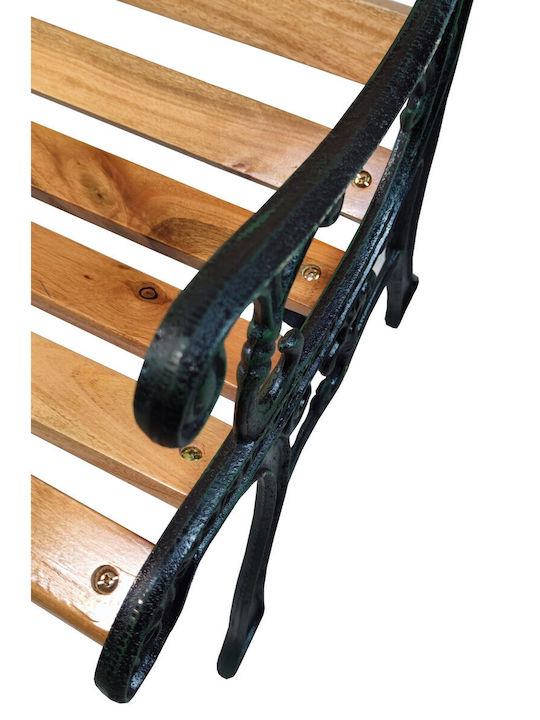 Bench Outdoor Wooden 126x58x75cm