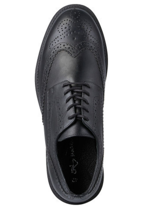 Men's Leather Oxfords Black