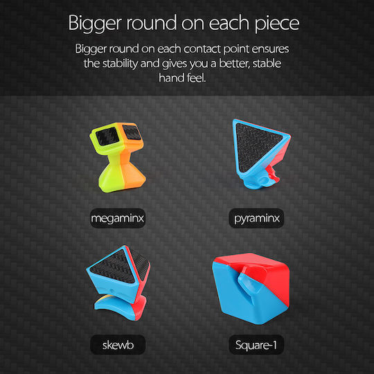 Set Cuburi Mei Long 4 Moyu Fiber Abnormity Moyu Puzzle