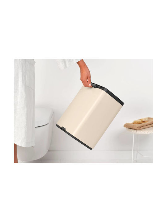 Brabantia Waste Bin Waste Plastic Beige 12lt 1pcs
