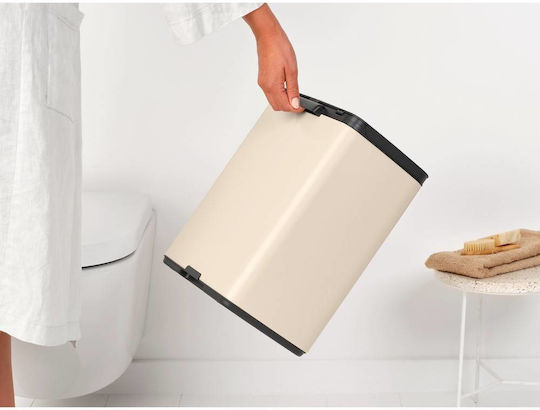 Brabantia Кошче Bo Small за Боклук Пластмасово Бежово 12л