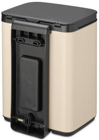 Brabantia Κάδος BO Trash Bin Απορριμμάτων Πλαστικός Μπεζ 4lt