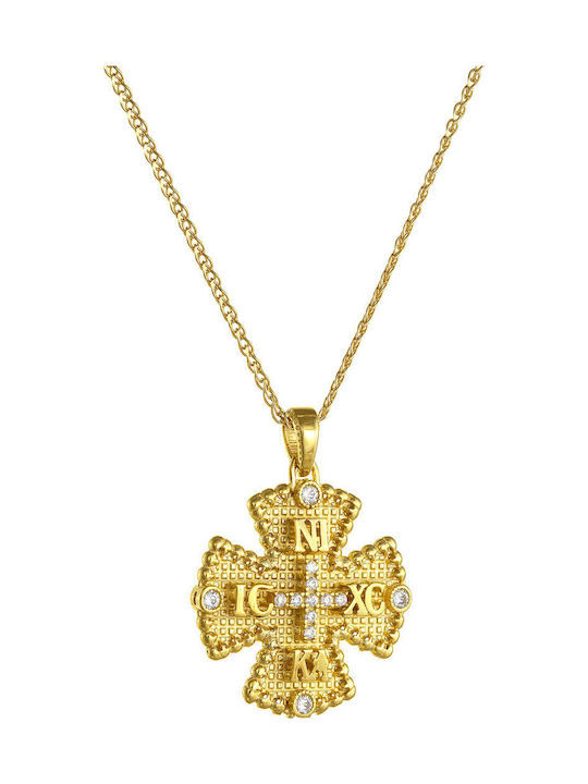 Kritsimis Pandantiv Talisman Constantin Aur 14 Carate