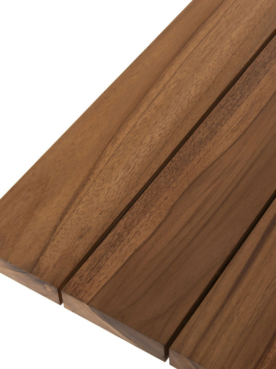Tisch für kleine Außenbereiche Stabil LEO Massif Wood Teak 60x60x75cm