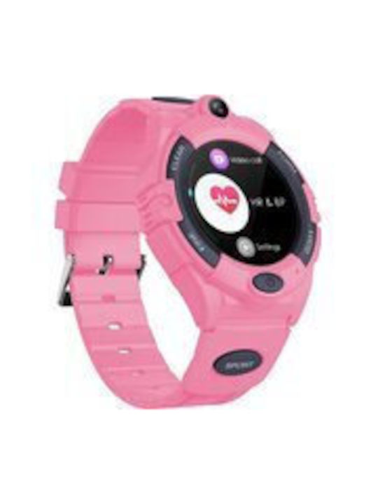 Bemi Kids Smartwatch with Rubber/Plastic Strap Pink
