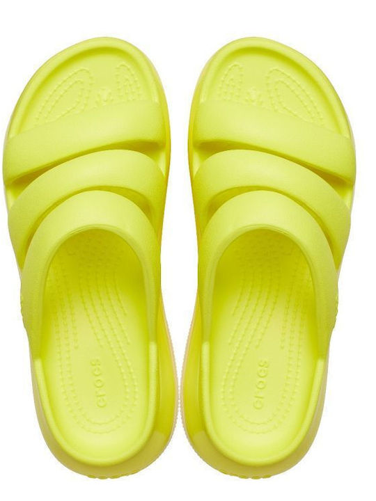 Mega Crush Women's Platform Shoes Yellow
