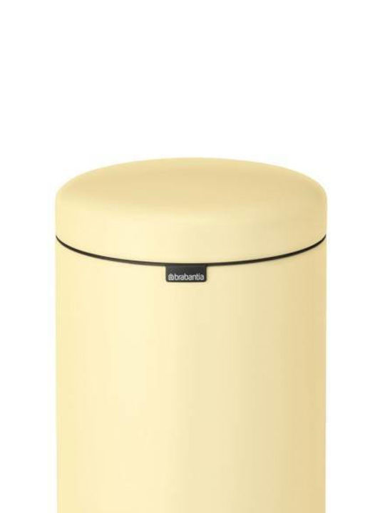Brabantia Newicon Plastic Bathroom Basket 5lt Yellow