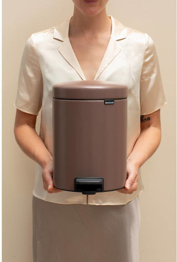 Brabantia Newicon Metallic Bathroom Basket 5lt Brown