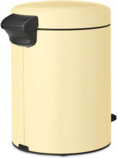 Brabantia Newicon Kunststoff Badezimmer Mülleimer 5Es Gelb