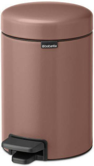 Brabantia Newicon Metallic Bathroom Basket 3lt Brown