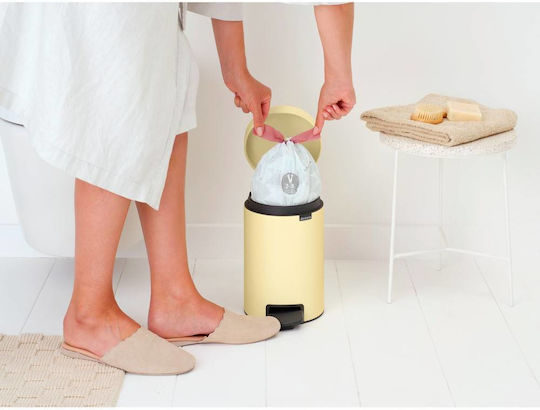 Brabantia Newicon Plastic Perie de toaletă 3lt Galben