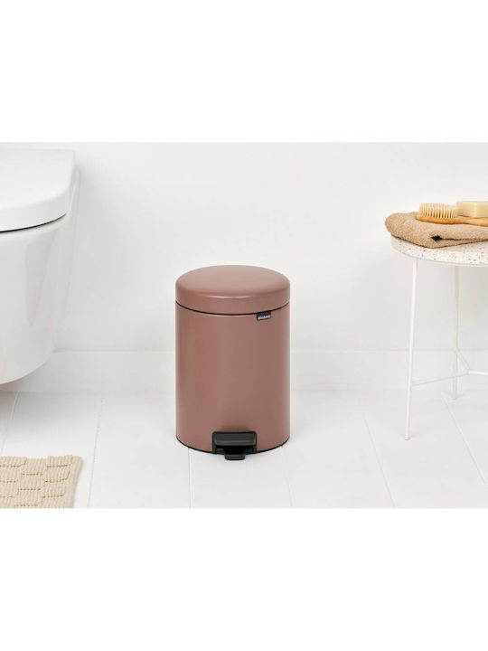 Brabantia Newicon Metallic Bathroom Basket 5lt Brown