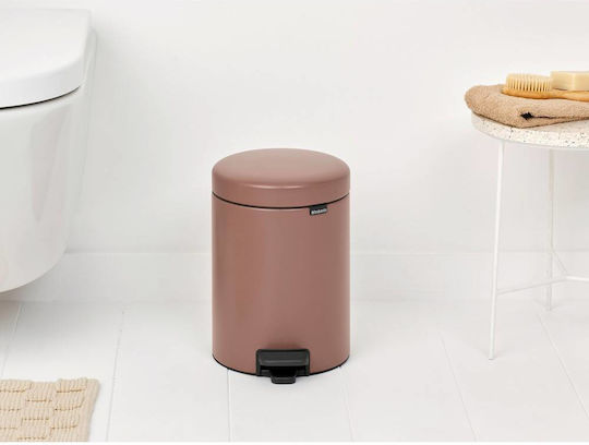 Brabantia Newicon Metallic Bathroom Basket 5lt Brown