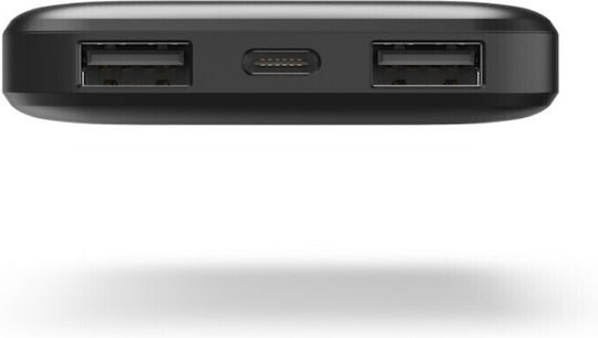 HAMA Pocket 5 Power Bank 5000mAh με 2 Θύρες USB-A Γκρι