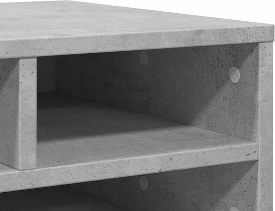 Printer Table Stand Grey Sky 49x40x22.5 cm from Treated Wood