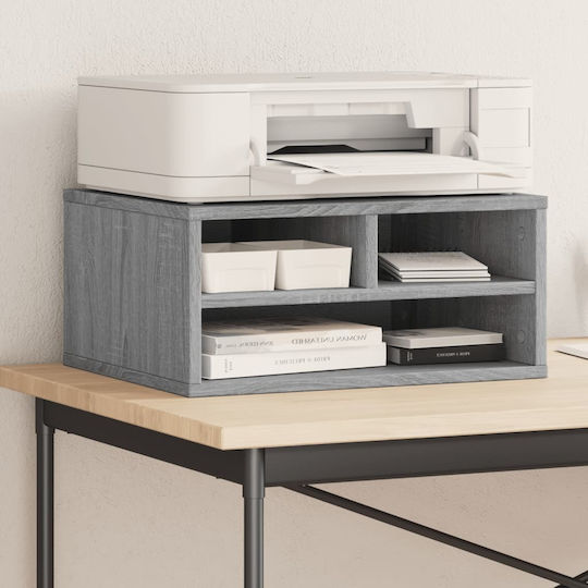 Printer Stand Grey Sonoma 49x40x22.5 cm from Treated Wood