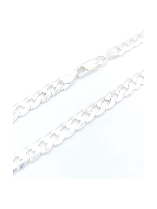 PS Silver Silver Chain Neck Thin Thickness 5.75mm and Length 50cm