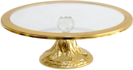 Hermia 283PLN1406 Glas Kuchenteller