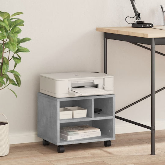 Stand with Casters Printer Base with Grey Wheels Dog. 41x32x34,5 cm 840614