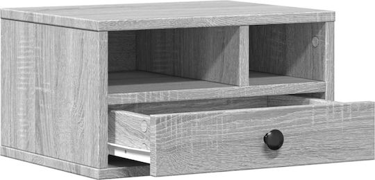 Printer Base Grey Sonoma 40x32x22,5 cm from Treated Wood 840609