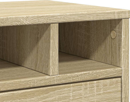 Printer Stand Sonoma Oak 40x32x22.5 cm from Treated Wood