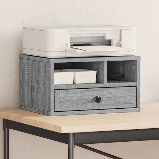 Printer Base Grey Sonoma 40x32x22,5 cm from Treated Wood 840609