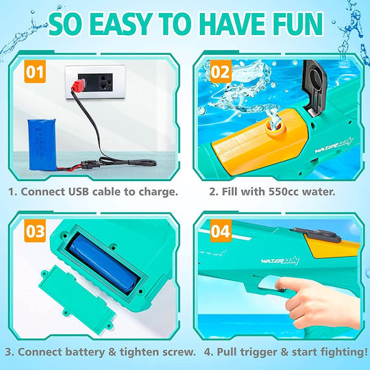 Water Gun Blue