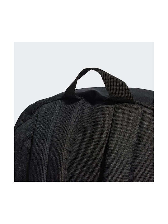 adidas Classic School Backpack Junior High-High School with Water Bottle Holder Black 27.5 Litre 36 x 15 x 44 cm