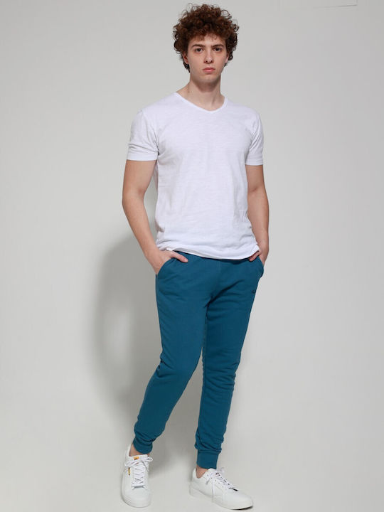 Tresor Men's Sweatpants Petrol Blue