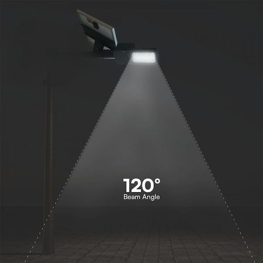 V-TAC Соларна Светлина Улична 50W с Студено бяло Светлина 6500К IP65