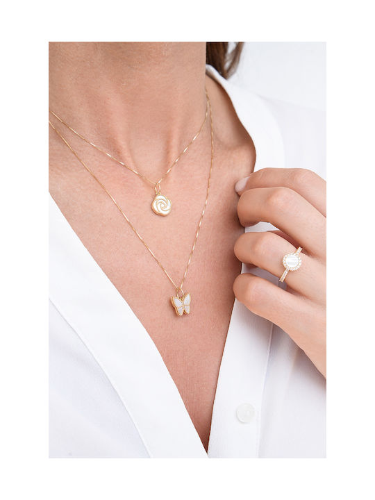 Kritsimis Bubbles Charm from Gold 14K